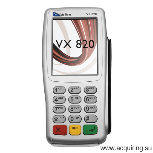 Пин пад Verifone VX820 (подключение к онлайн кассе) в Горно-Алтайске под проект Прими Карту