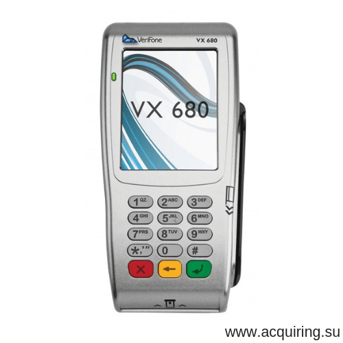 POS-терминал Verifone VX680 GPRS (сим-карта), комплект Прими Карту в Горно-Алтайске